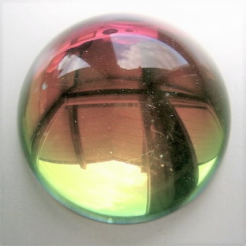 Glasmurmel 106900 Glaskugel 5 Murmeln Regenbogen gefrostet aus Glas 35mm