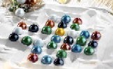 Glasmurmeln opal, Frosteffekt 22-25 mm