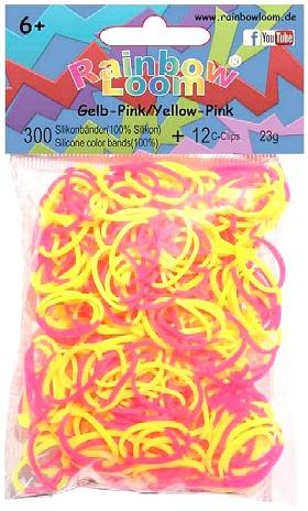 Original Gummibänder Pink/Pink Rainbow Loom 