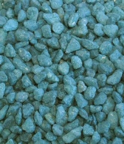 Dekogranulat, petrol, 2 bis 4 mm / Kilo