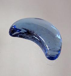 Motive Glassteine, Mond, mittelblau, 100 gr-Beutel