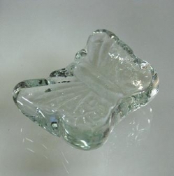 Motive Glassteine, Schmetterling, klar, 200 gr-Netz