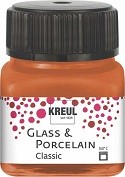 Glas- und Porzellanmalfarbe classic, metallic kupfer, 20 ml Glas