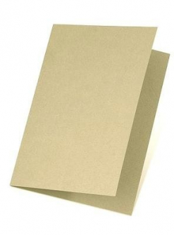 Klappkarte B 6 Artoz 1001 hochdoppelt, taupe