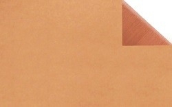 Alubastelfolie Standard, Rolle, 50 x 80 cm, beidseitig kupfer
