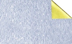 Alubastelfolie Standard, Rolle, 50 x 80 cm, silber/gold