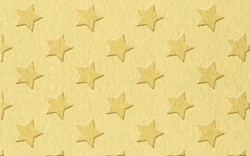 Alubastelfolie mit Sternchenprägung, Rolle, 50 x 80 cm, gold
