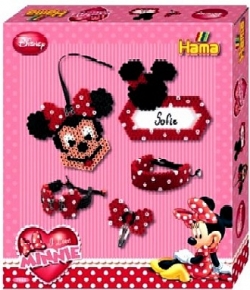 Bügelperlen midi Geschenkpackung, Minnie Maus