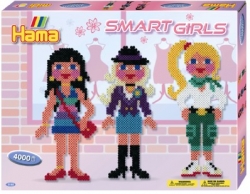 Bügelperlen midi Geschenkpackung, Smart Girls