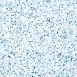 Dekogranulat, hellblau, 2 bis 4 mm / Kilo