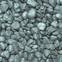 Sonderfarbe Dekogranulat poliert, petrol metallic, 6 bis 8 mm / 5 Kg