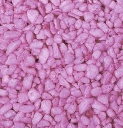 Dekonuggets Dekogranulat poliert, pink, 6 bis 8 mm / 5 Kg