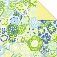 Faltblätter Florentine, Serie Flower Power, Motiv 3
