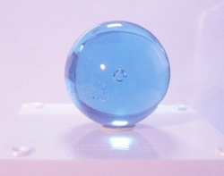 Glaskugel, hellblau, 40 mm, Stck
