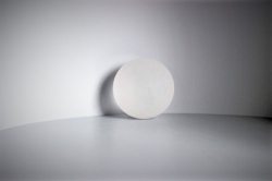 Premium Kristallglaskugel Iceball, Frosteffekt, 25 mm, frostweiss brillant, Stck.