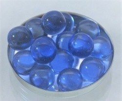 Glaskugeln mini, lichtblau (hellblau), 10 mm, 50 gr.