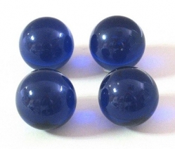 Glaskugeln dunkelblau-kobaltblau, 25 mm, Kilo