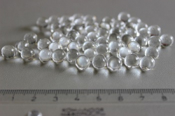 Glaskugeln mini, klar, 8 mm, 500 gr.