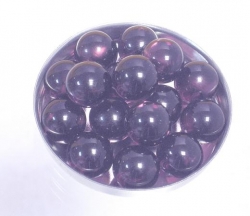 Glaskugeln mini, lila-amethyst, 10 mm, 50 gr.