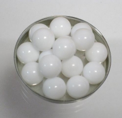 Glaskugeln mini, opak weiss, 10 mm, 50 gr.