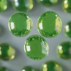 Glasnuggets Premium, irisierend hellgrün-maigrün, 18-20 mm, 100 gr im Netz