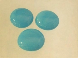 Glasnuggets opal, türkis, 17-20 mm, 500 gr