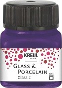 Glas- und Porzellanmalfarbe classic, violett, 20 ml Glas