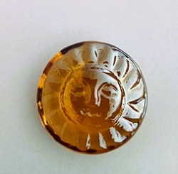 Motive Glassteine, Sonne, bernstein, 500 gr., Beutel