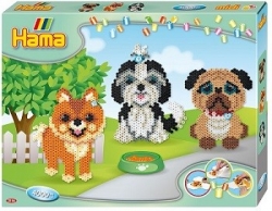 Bügelperlen midi Geschenkpackung, Hundefreunde