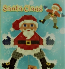 Geschenkpackung Santa Claus für Midiperlen
