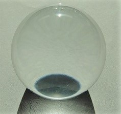 Deko Kristallglaskugel Rundschliff, 30 mm, klar, Stck.