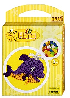 Bügelperlen Maxi, Geschenkbox Wal