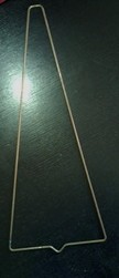 Restposten Crea Pop® Lampenträger für Wandlampe, Dreieck