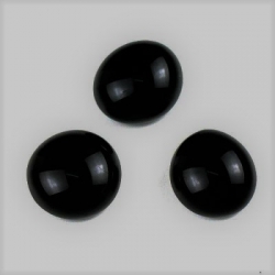 Glasnuggets mini, schwarz opak, 13- 15 mm, 100 gr Netz