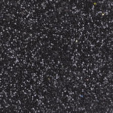 Moosgummiplatte Glitzereffekt, 20 x 30 cm, schwarz, Ø 2 mm