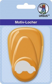 Motivlocher mittel, Stanzmotiv Spielzeugauto