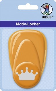 Motivlocher mittel, Stanzmotiv Krone