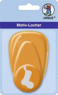 Motivlocher mittel, Stanzmotiv Socke