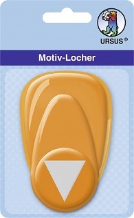 Motivlocher mittel, Stanzmotiv Wimpel