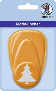 Motivlocher mittel, Stanzmotiv Tannenbaum