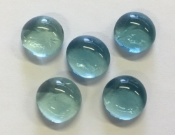 Glasnuggets mini, türkis, 13- 15 mm, 100 gr