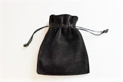 Murmelsäckchen Premium, Black Velvet, 12x15 cm, Stck.