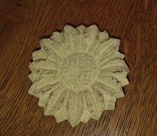 Restposten Ornament aus Pappart, Sonnenblume