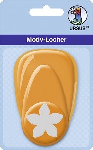 Motivlocher mittel, Stanzmotiv Sternenblume