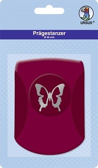 Prägestanzer, Motiv Schmetterling