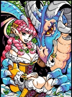 Samtbild Serie Manga, Drachenprinzessin
