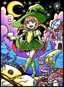 Samtbild Serie Manga, Zauberfee Brujita