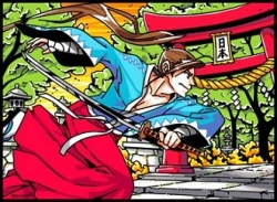 Samtbild Serie Manga, Samurai