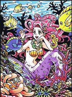 Samtbild Serie Manga, Meerjungfrau