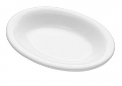 Seifenschale aus Keramik, oval Version 2